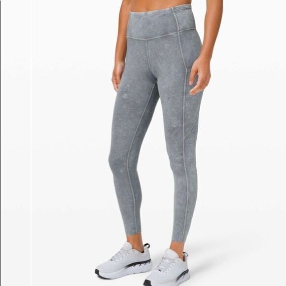 Lululemon fast and free high-rise tight Ice blue C34 - Picture 3 of 13